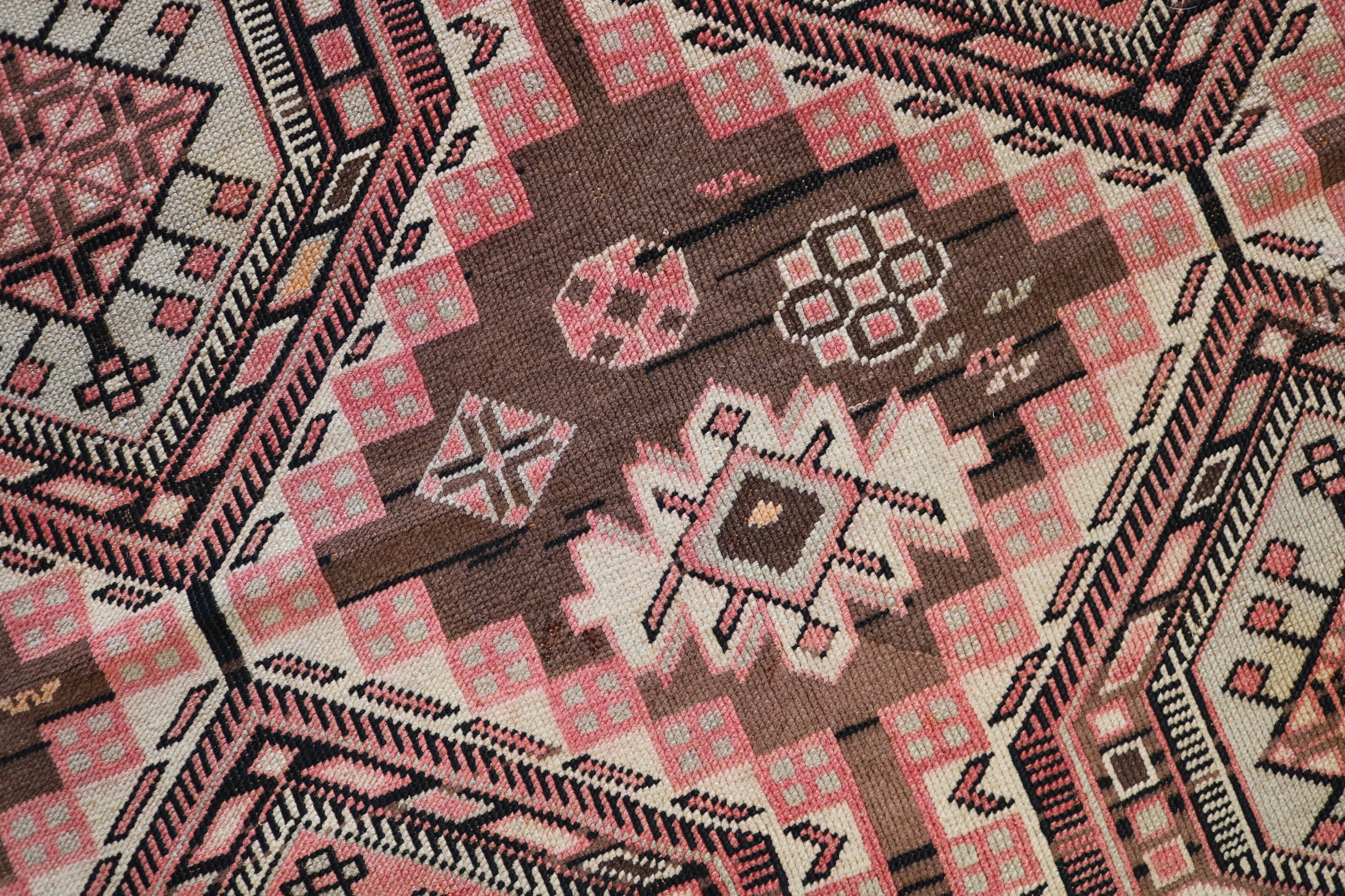 Antique Caucasian Shirvan Rug, 255 × 152 cm, Circa 1900