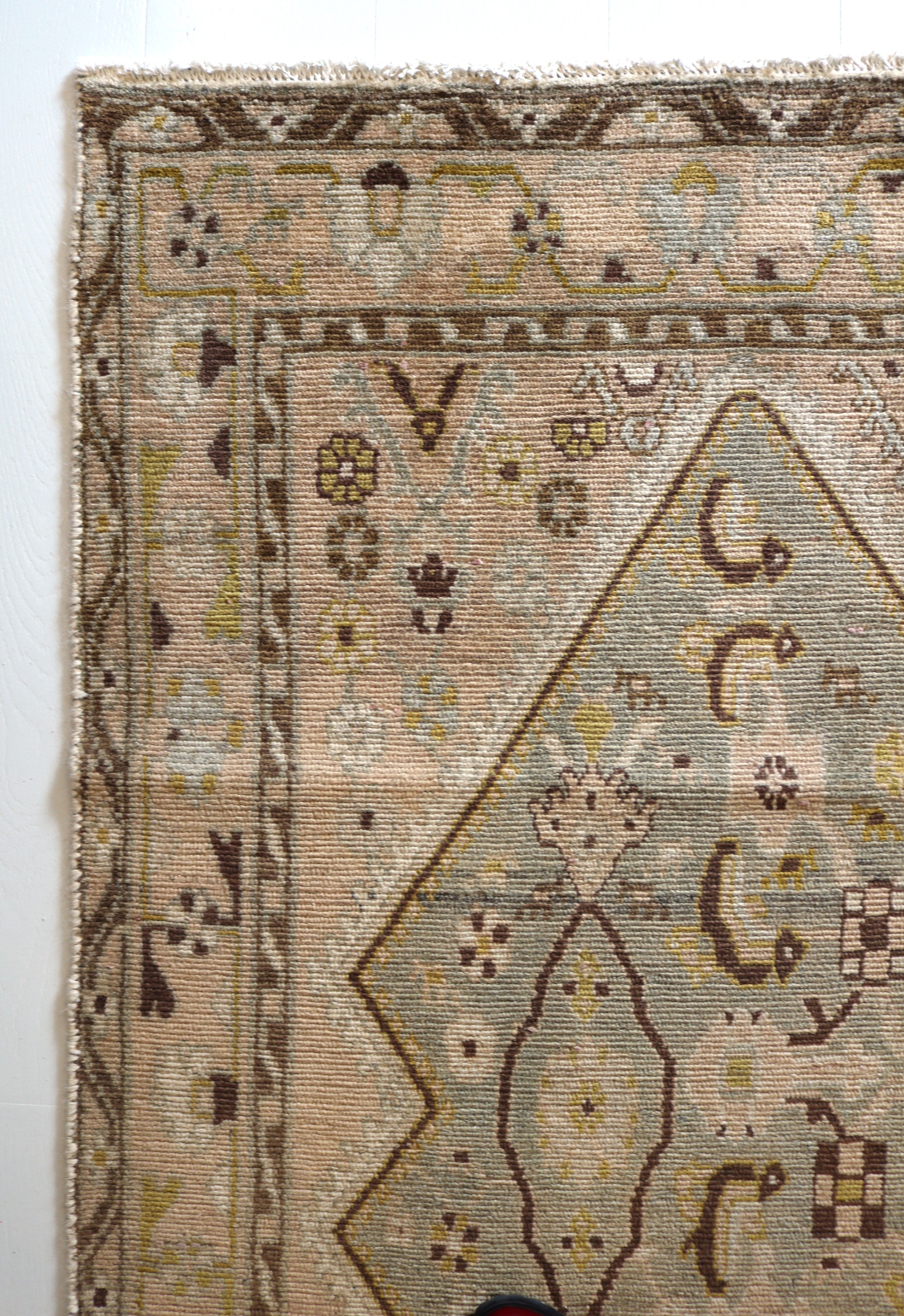 Antique Persian Malayer Rug, 230 × 143 cm, Circa 1940