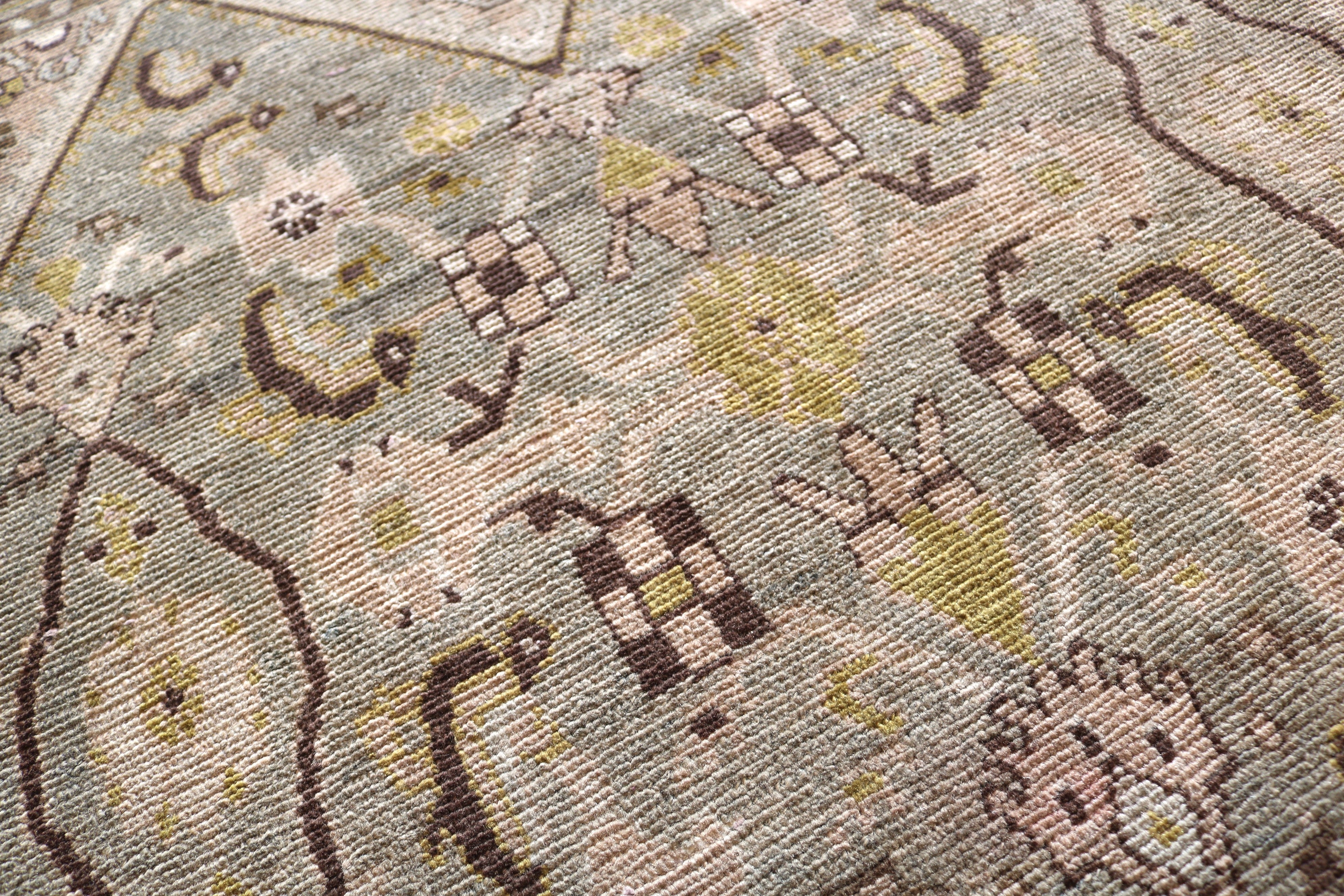 Antique Persian Malayer Rug, 230 × 143 cm, Circa 1940