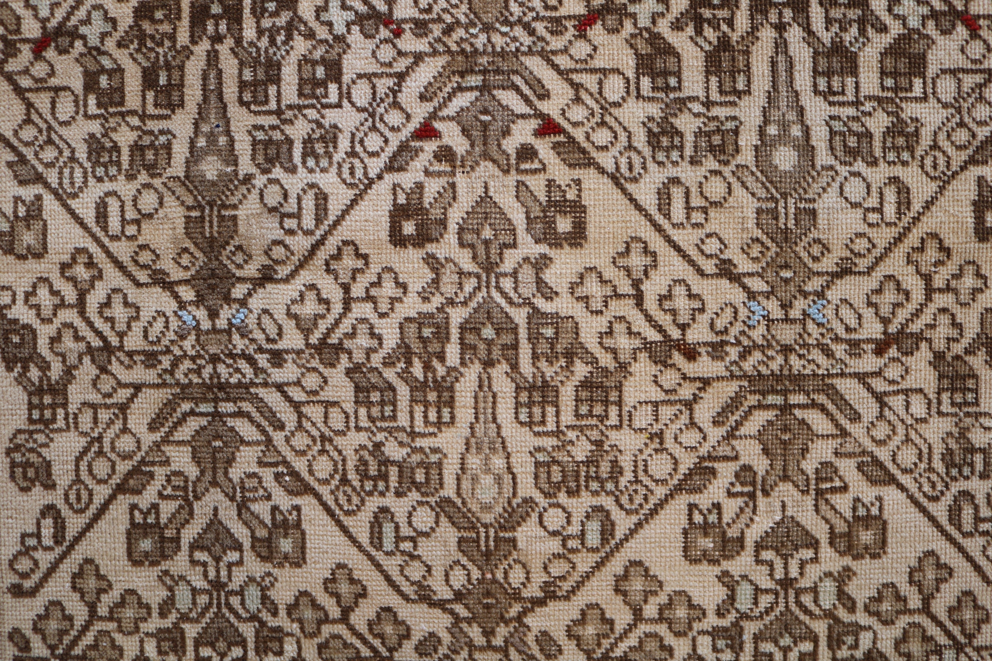 Antique Persian Afshar Rug, 180 × 135 cm, Circa 1920
