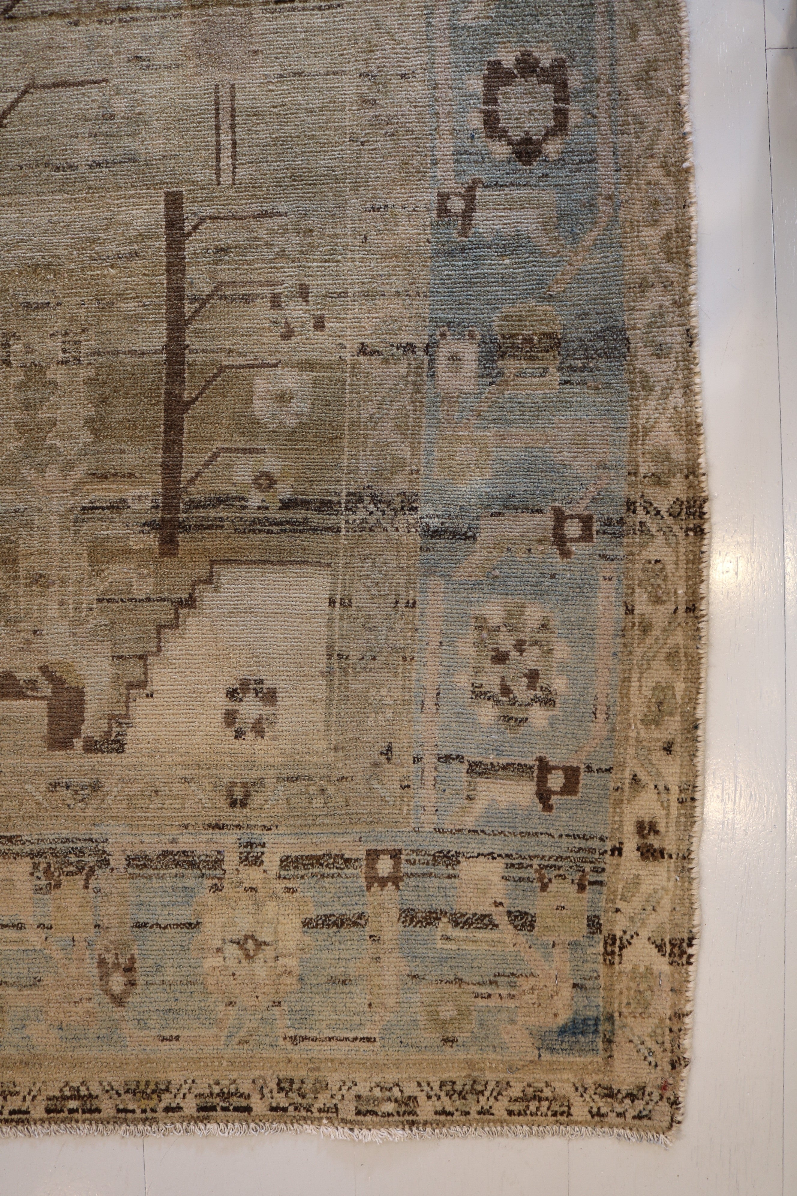 Antique Persian Malayer Rug, 225 × 160 cm, Circa 1920
