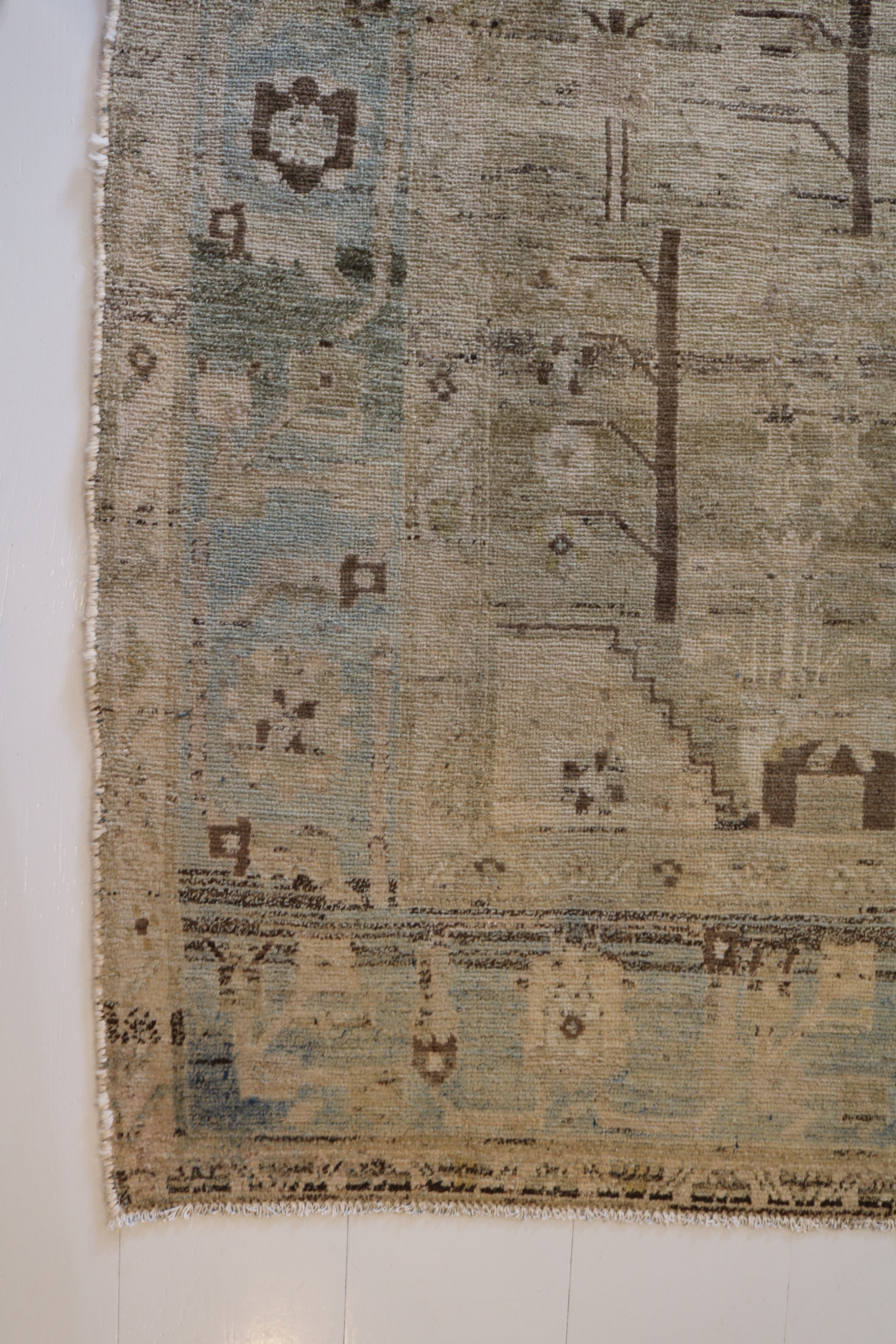 Antique Persian Malayer Rug, 225 × 160 cm, Circa 1920