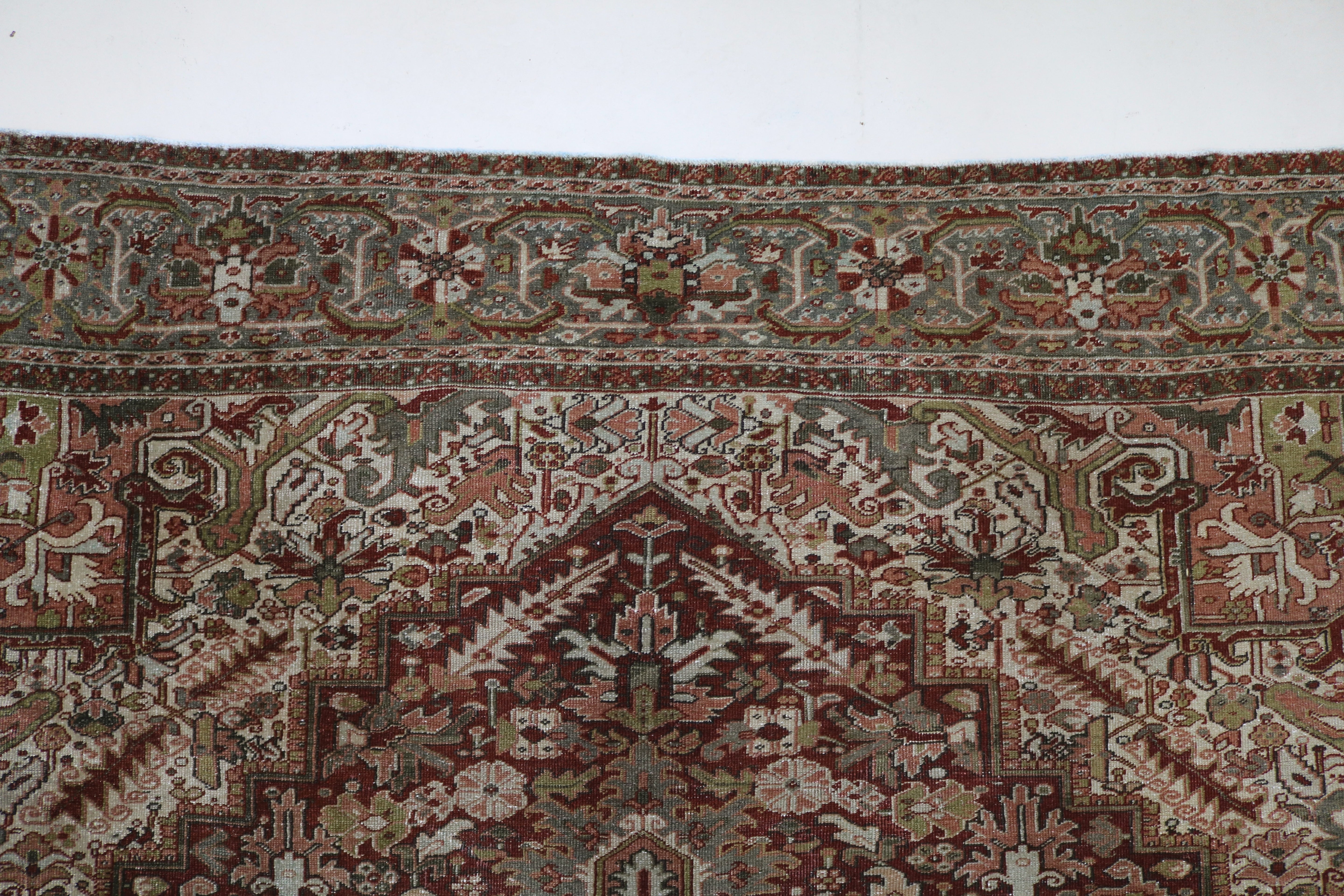Antique Persian Heriz Carpet, 403 × 292 cm, Circa 1930