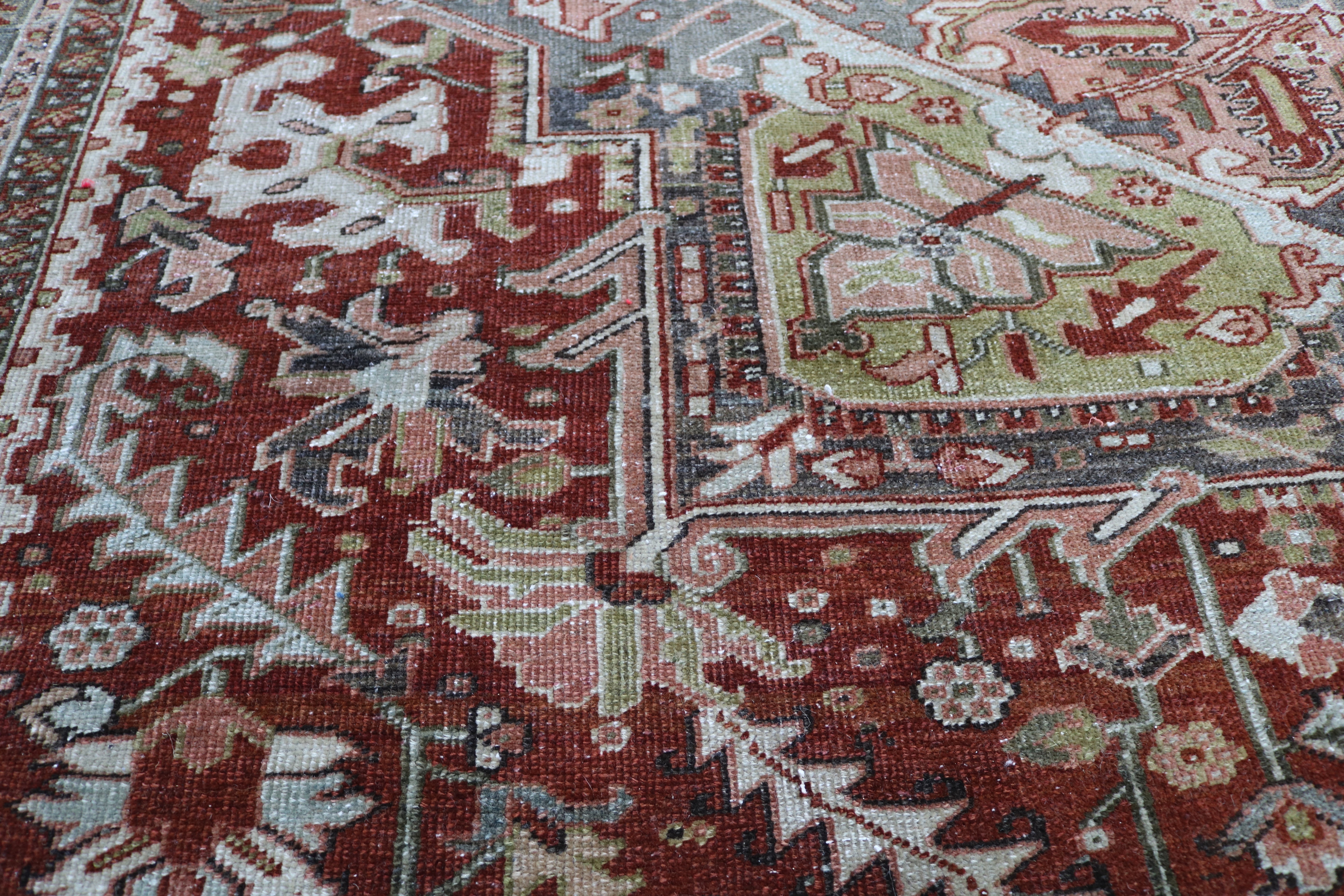 Antique Persian Heriz Carpet, 403 × 292 cm, Circa 1930