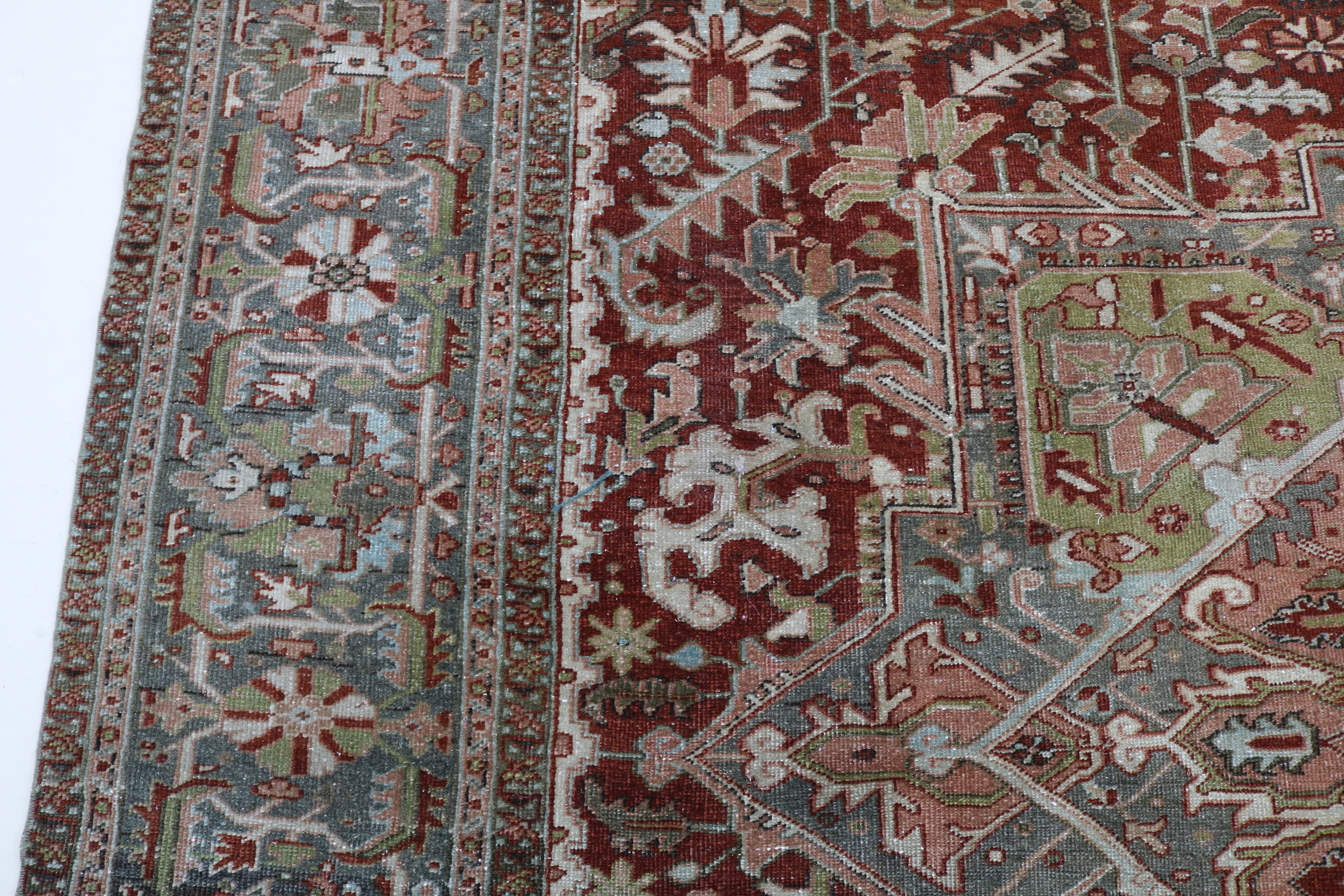 Antique Persian Heriz Carpet, 403 × 292 cm, Circa 1930