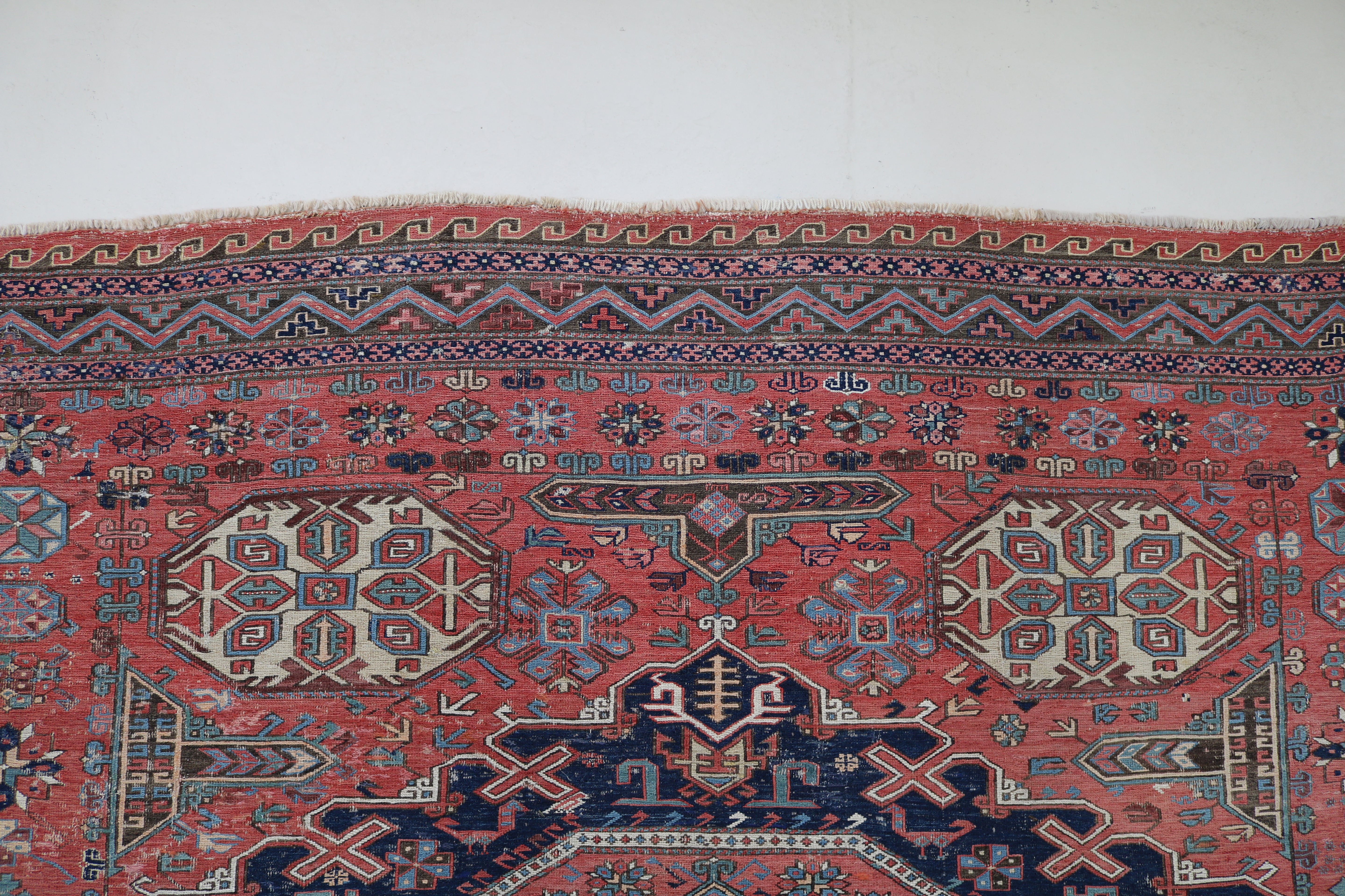 Antique Caucasian Sumak Carpet, 335 × 265 cm, Circa 1900