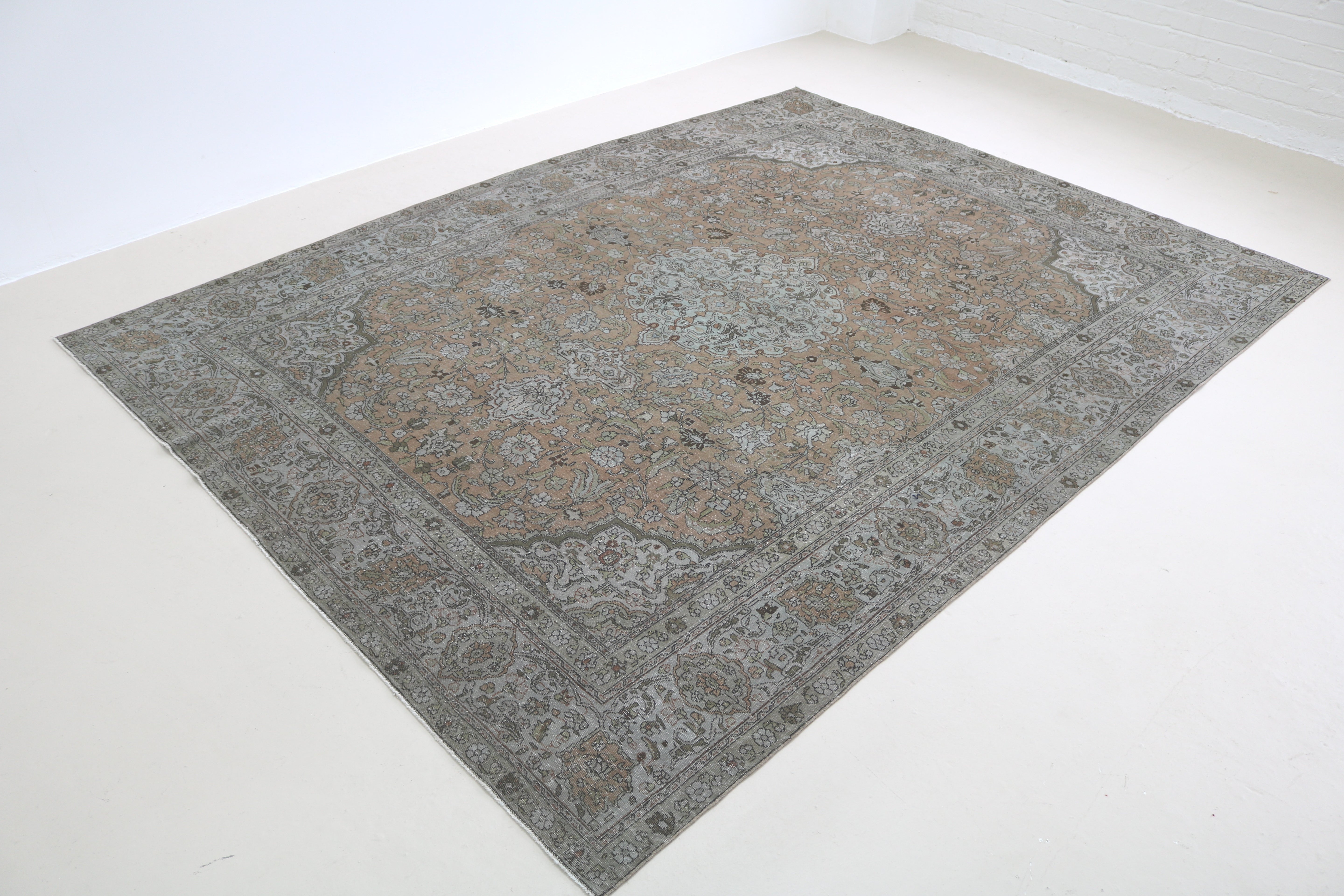 Antique Persian Tabriz Carpet, 300 × 220 cm, Circa 1930
