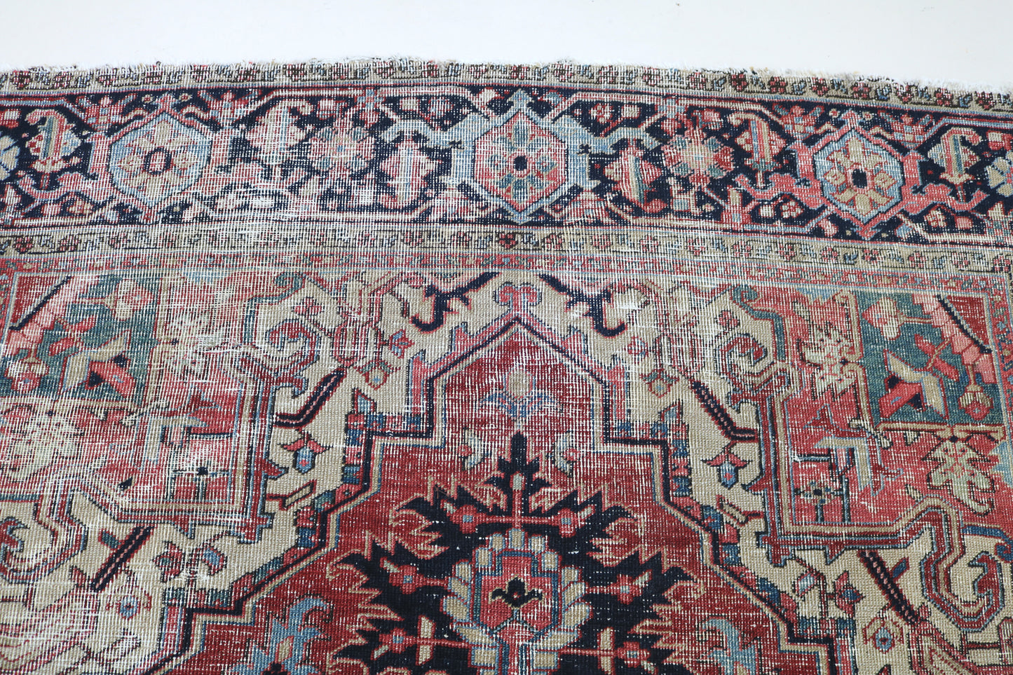 Fine Antique Heriz Carpet
