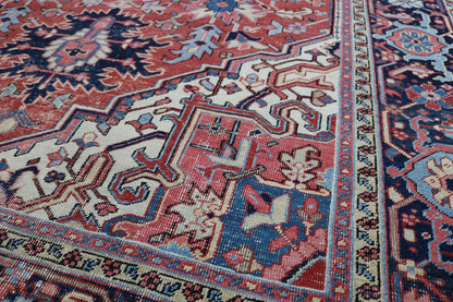 Fine Antique Heriz Carpet