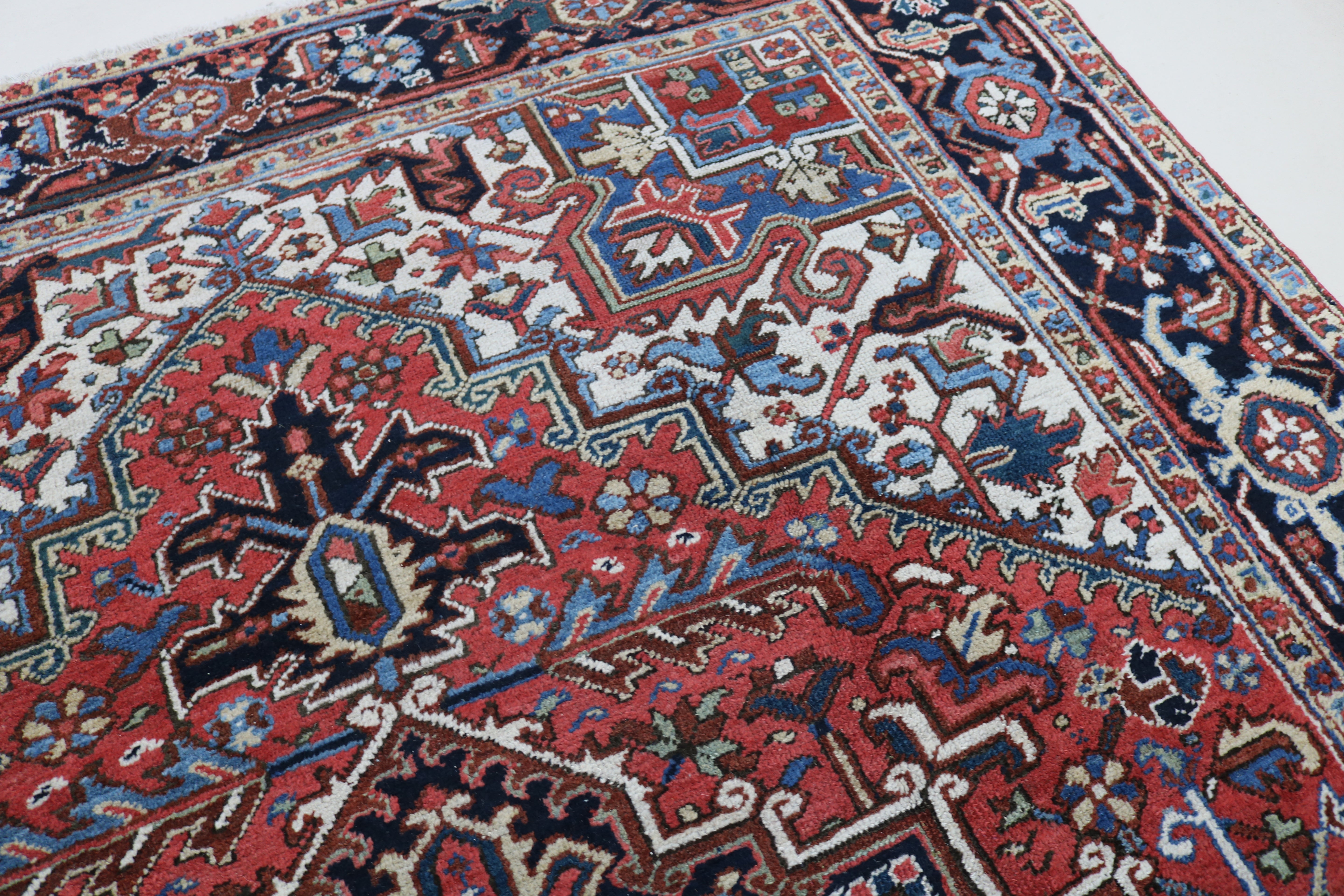 Antique Persian Heriz Carpet, 290 × 215 cm, Circa 1930