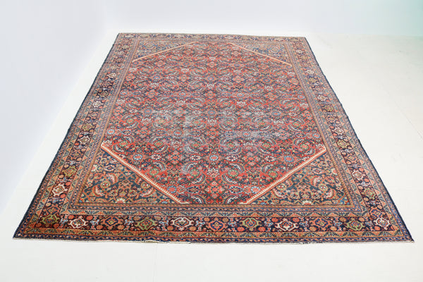 Antique Persian Mahal Rug 380 × 278 cm, circa 1920