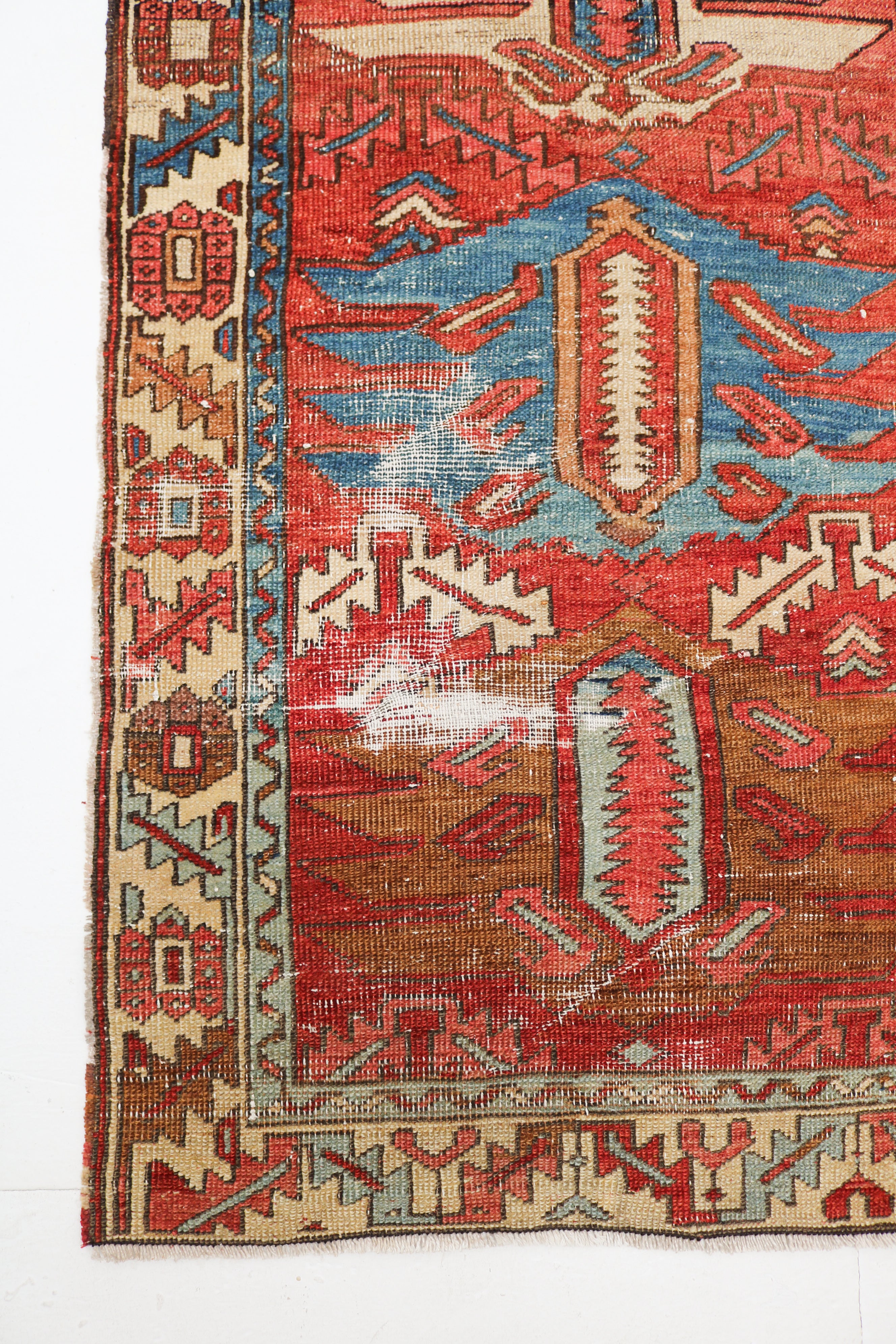 Antique Persian Bakhshayesh Runner 311 × 80 cm circa 1890 full view