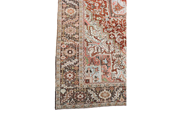 Antique Persian Heriz Carpet, 400x295 cm, circa 1920
