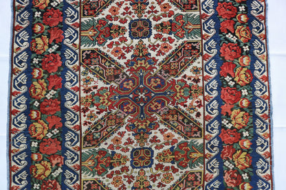 Antique Caucasian Zeichur runner - Hakiemie Rug Gallery