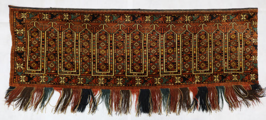 Antique Turkman Ersari Torba - Hakiemie Rug Gallery