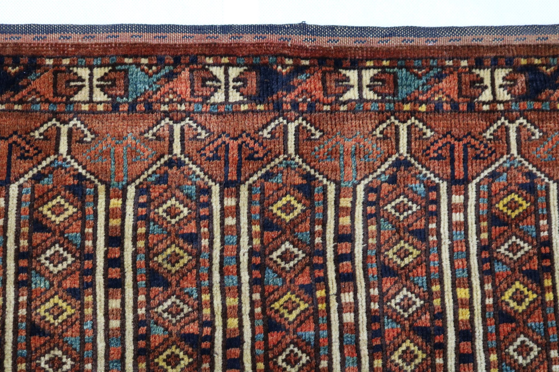 Antique Turkman Ersari Torba - Hakiemie Rug Gallery