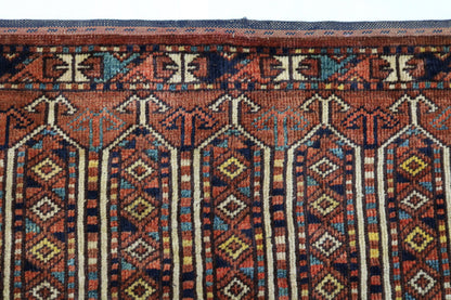 Antique Turkman Ersari Torba - Hakiemie Rug Gallery