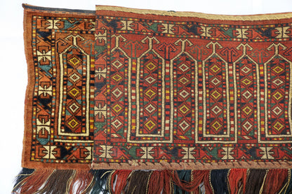 Antique Turkman Ersari Torba - Hakiemie Rug Gallery
