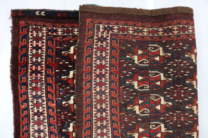 Antique Turkoman Yomut Chuval - Hakiemie Rug Gallery