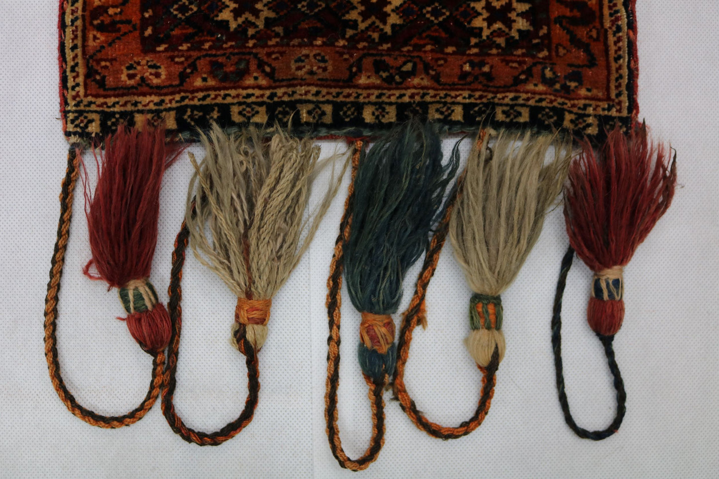 Antique Persian Qashqai small bag - Hakiemie Rug Gallery