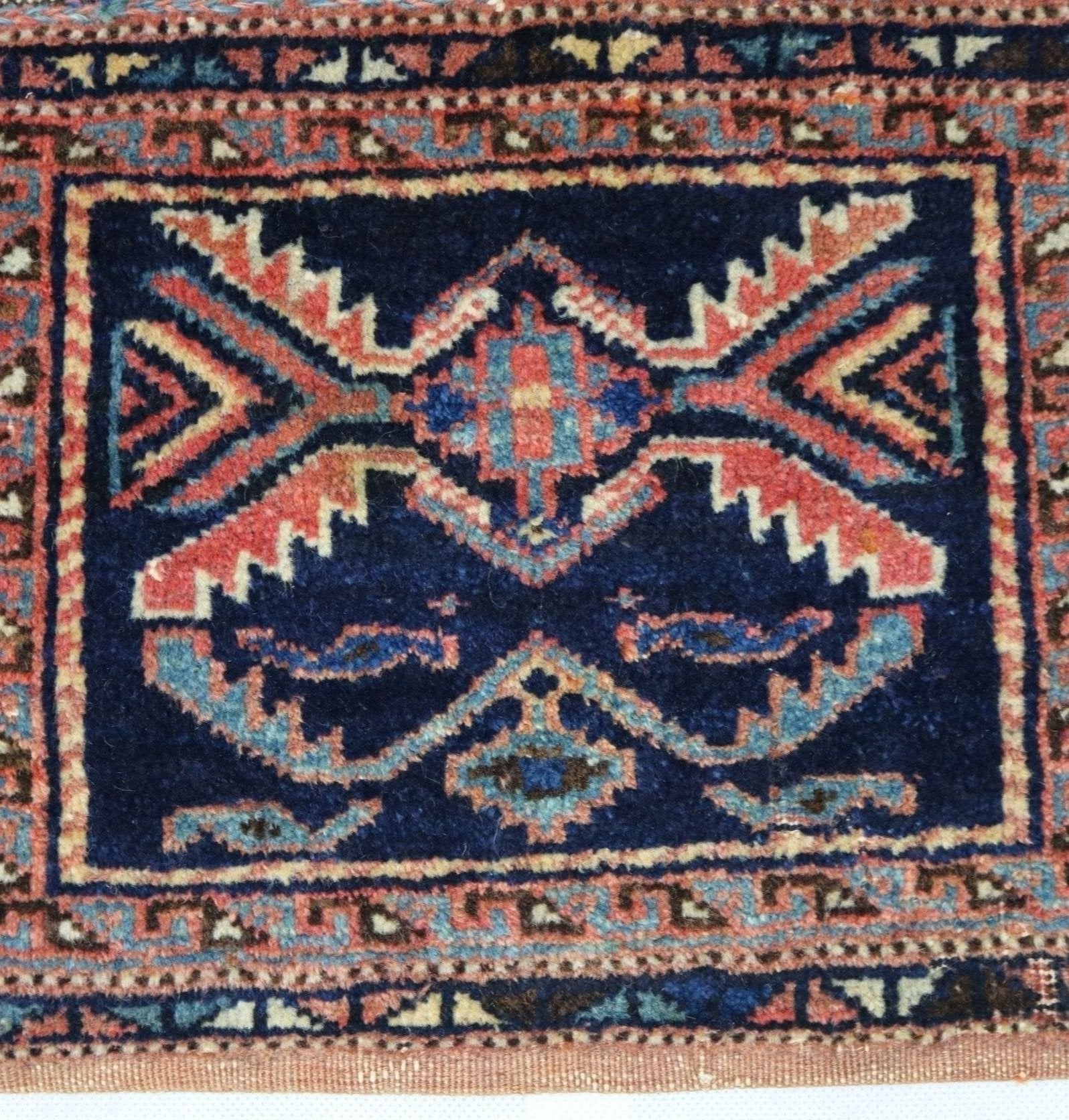 Antique Persian Afshar small bag - Hakiemie Rug Gallery