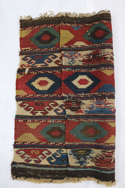Antique Caucasian Shahsavan Sumak Mafrash - Hakiemie Rug Gallery