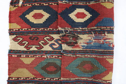 Antique Caucasian Shahsavan Sumak Mafrash - Hakiemie Rug Gallery