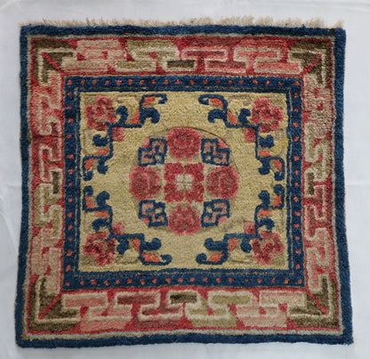 Antique chinese mat - Hakiemie Rug Gallery