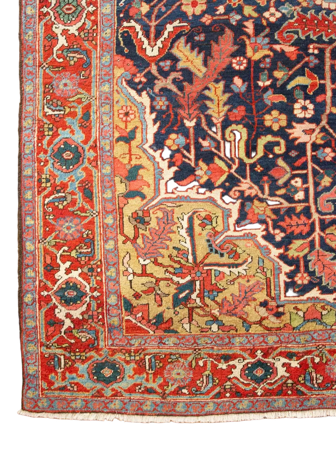 Amazing Persian Heriz Serapi carpet - Hakiemie Rug Gallery
