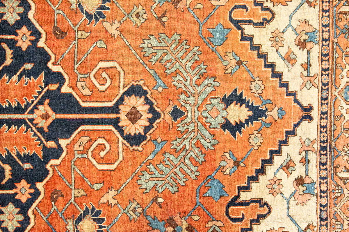 Wonderful Persian Heriz Serapi - Hakiemie Rug Gallery