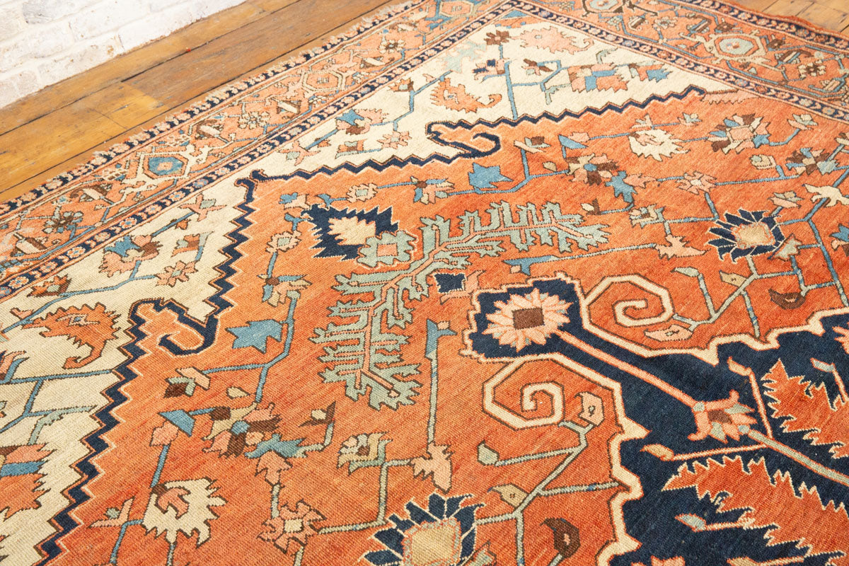 Wonderful Persian Heriz Serapi - Hakiemie Rug Gallery