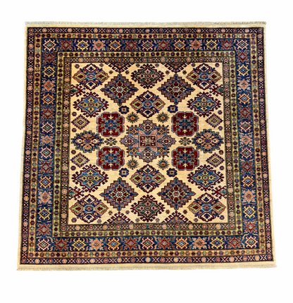 Afghan super kazak rug - Hakiemie Rug Gallery