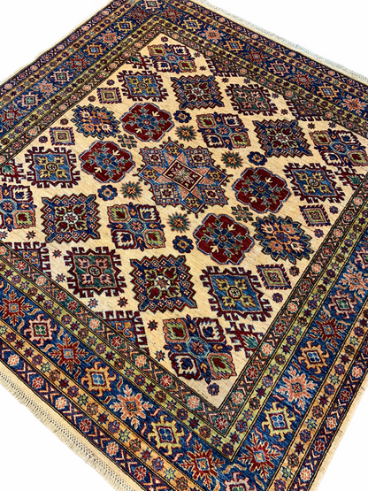 Afghan super kazak rug - Hakiemie Rug Gallery