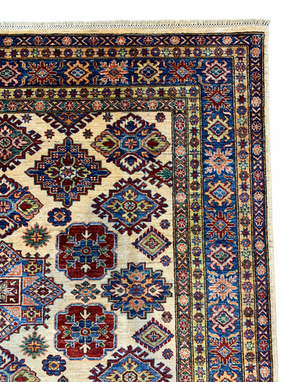 Afghan super kazak rug - Hakiemie Rug Gallery