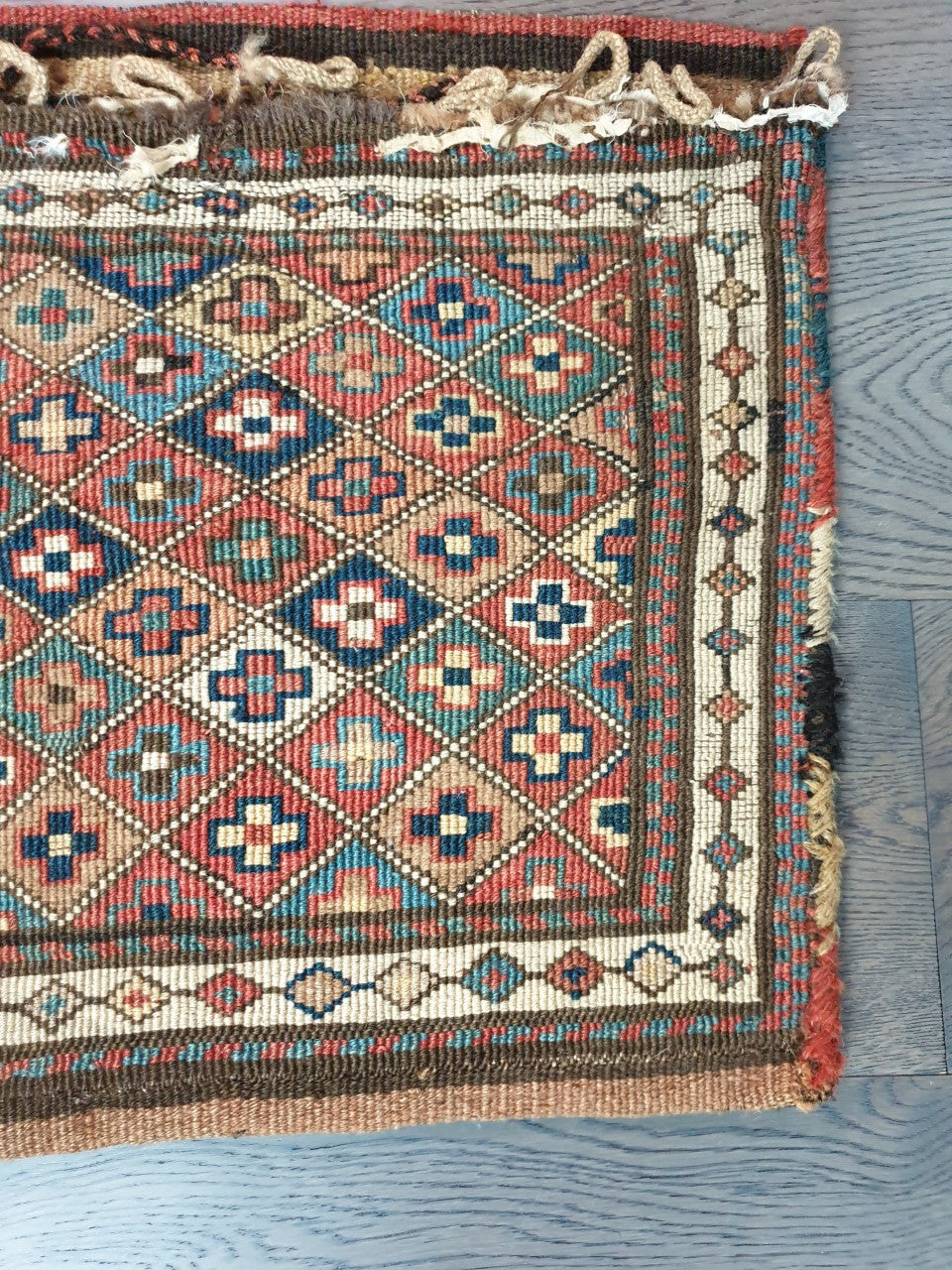 Antique Caucasian Sumak Shasavan bag - Hakiemie Rug Gallery