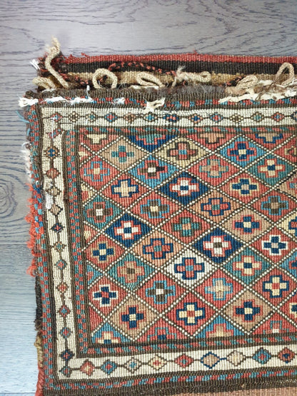 Antique Caucasian Sumak Shasavan bag - Hakiemie Rug Gallery