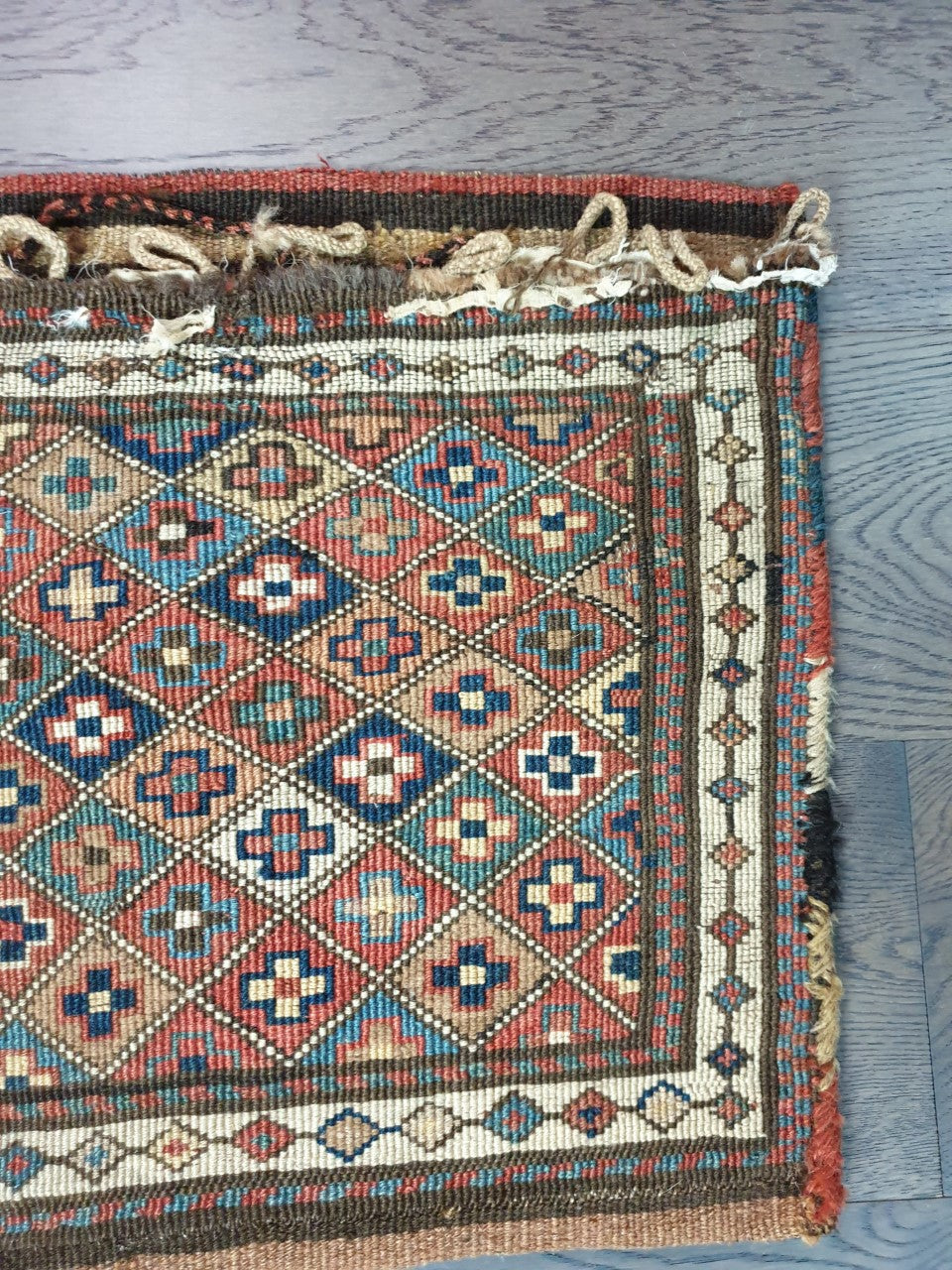 Antique Caucasian Sumak Shasavan bag - Hakiemie Rug Gallery