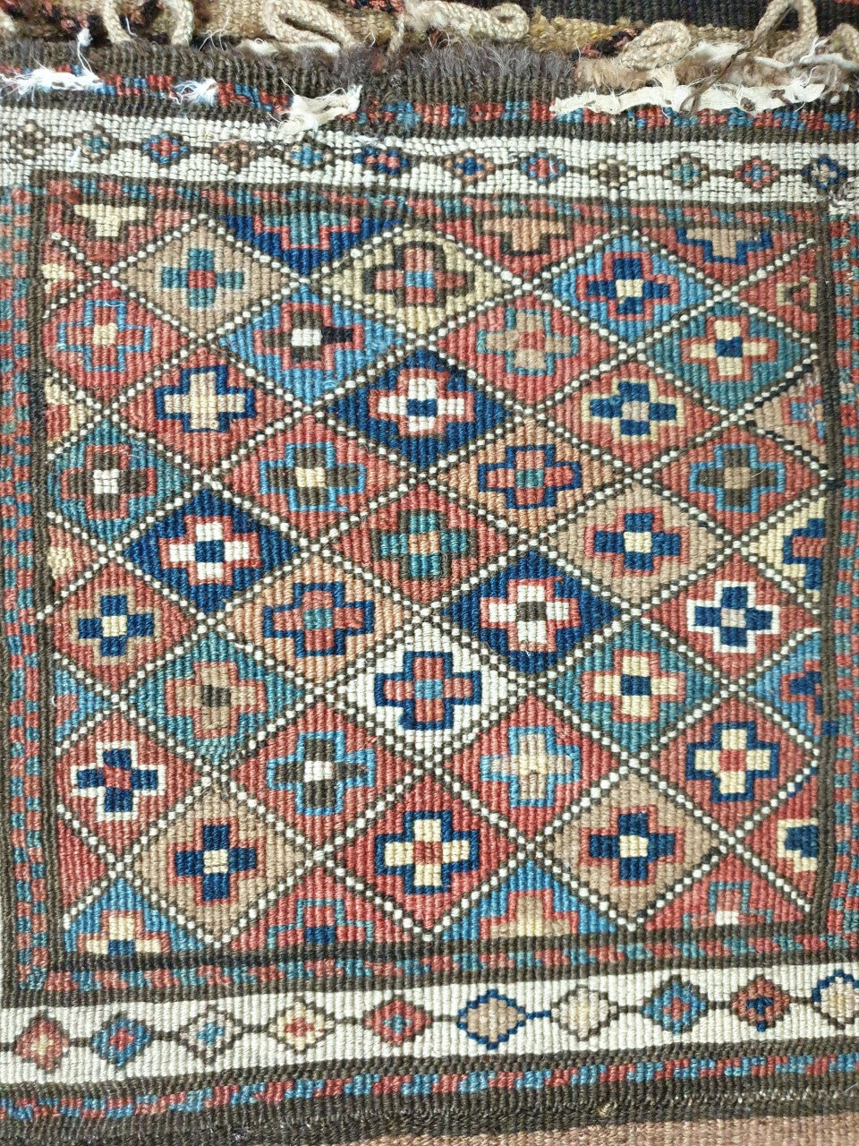 Antique Caucasian Sumak Shasavan bag - Hakiemie Rug Gallery