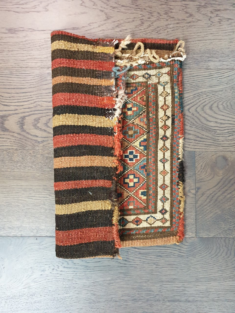 Antique Caucasian Sumak Shasavan bag - Hakiemie Rug Gallery
