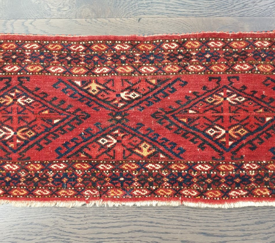 Wonderful old antique Turkmen Ersari Torba - Hakiemie Rug Gallery