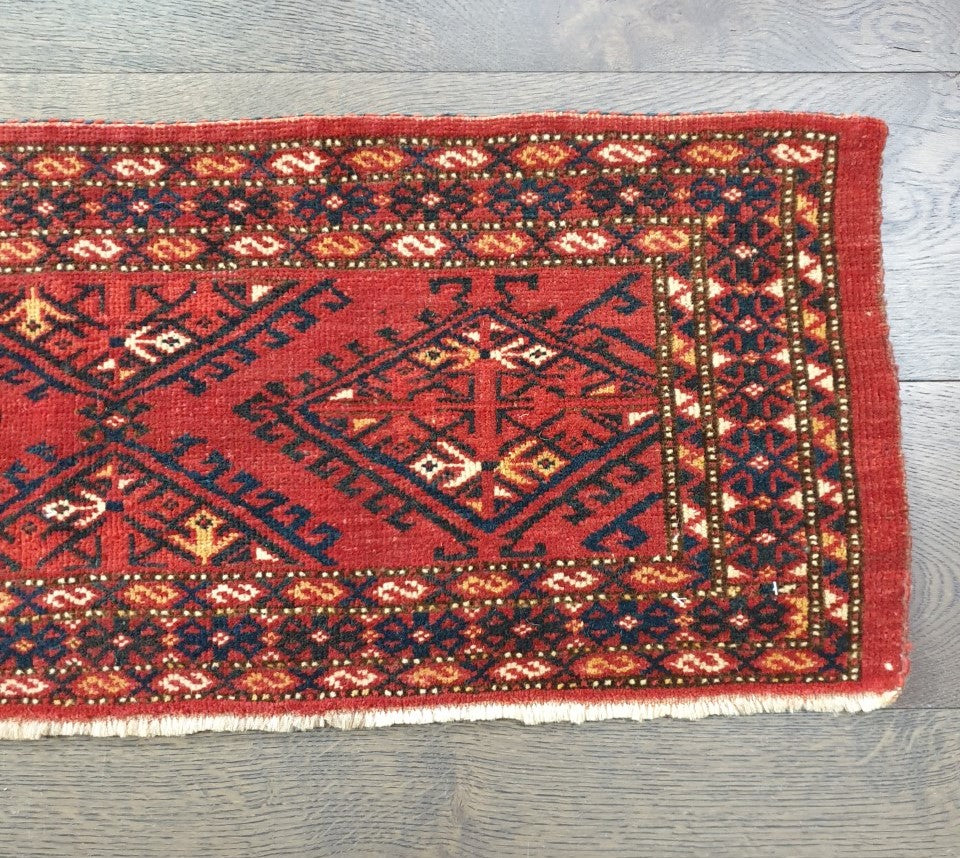 Wonderful old antique Turkmen Ersari Torba - Hakiemie Rug Gallery