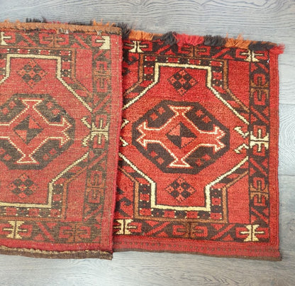 Amazing handmade antique Turkmen Ersari Torba - Hakiemie Rug Gallery