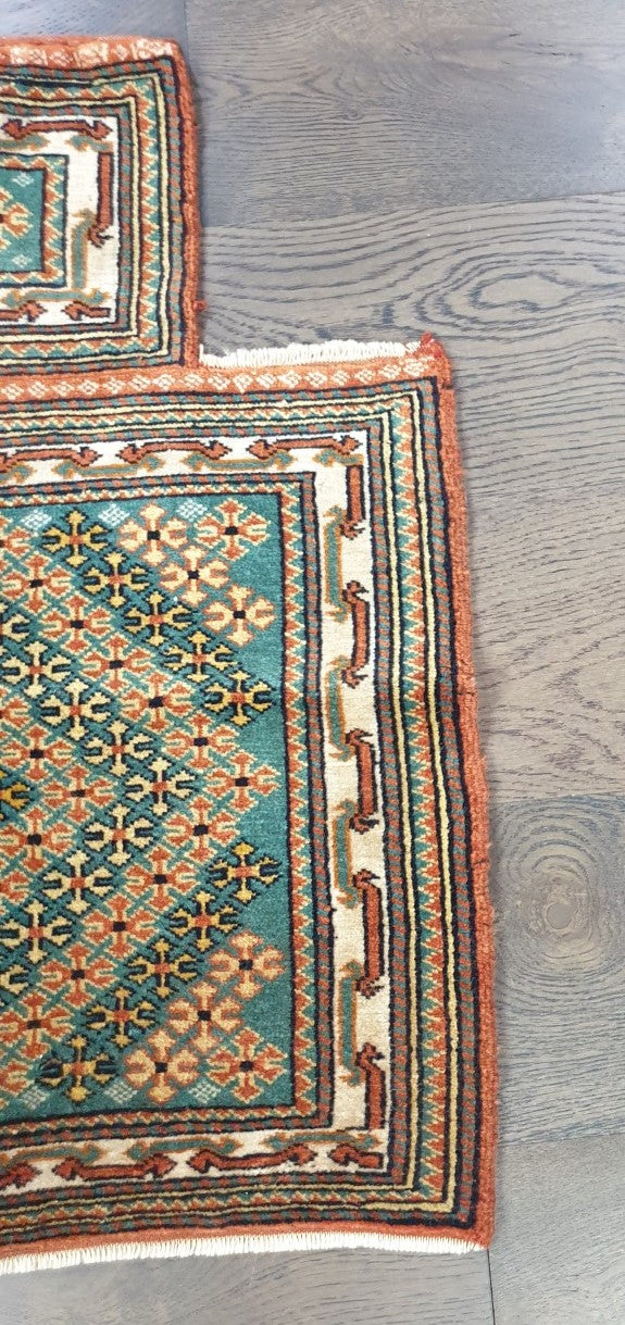 Beautiful Old Antique Handmade Quichan - Hakiemie Rug Gallery
