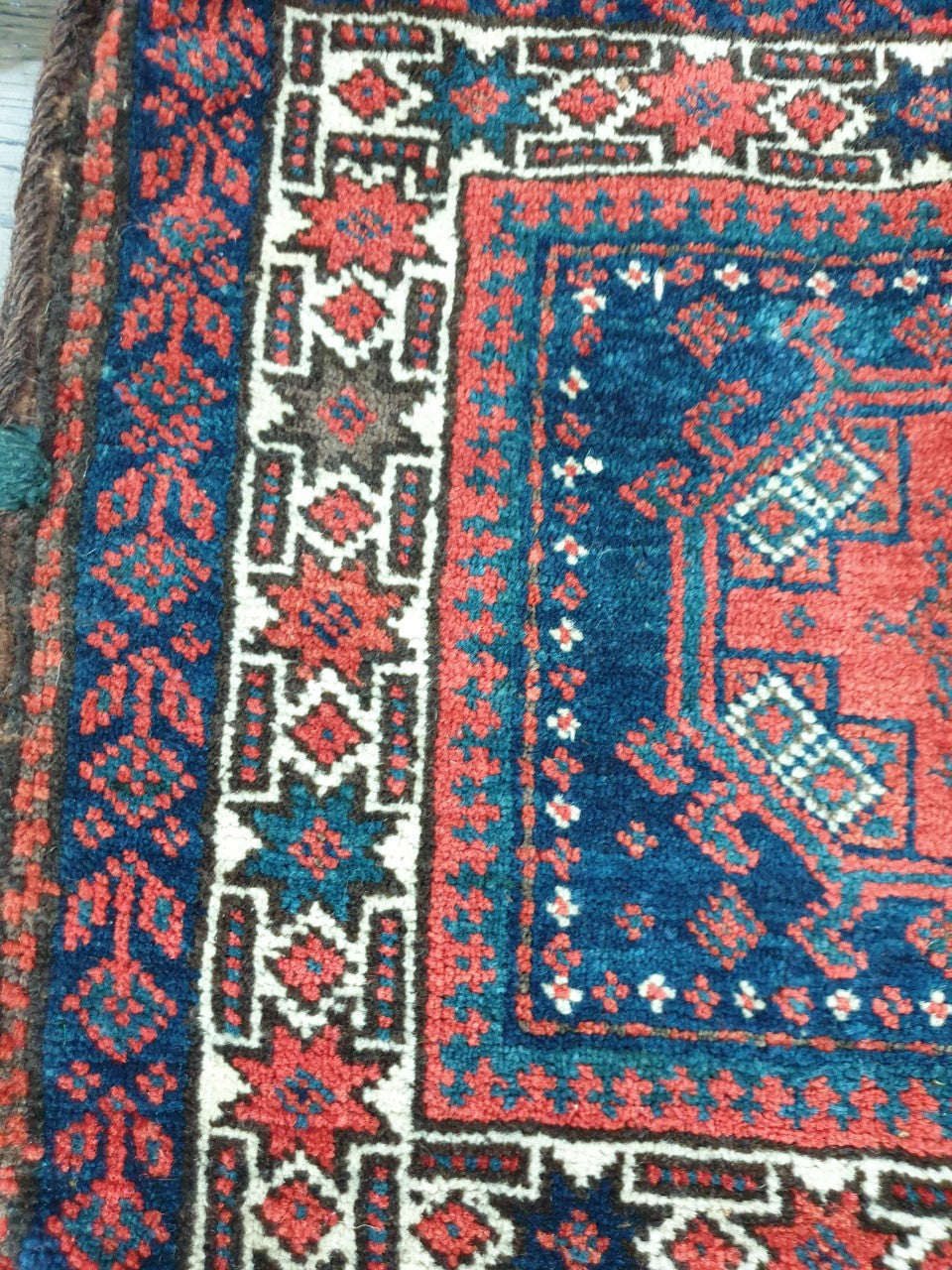 Beautiful old antique decorative Balauch bag - Hakiemie Rug Gallery