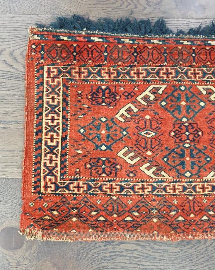 Amazing handmade antique Turkmen - Hakiemie Rug Gallery