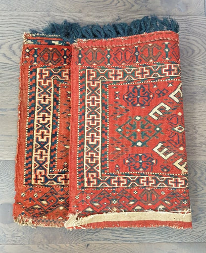 Amazing handmade antique Turkmen - Hakiemie Rug Gallery
