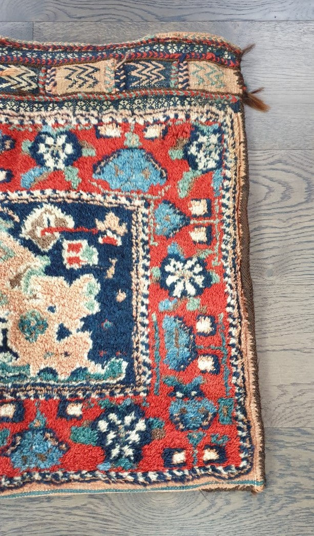 Wonderful old antique decorative Afshar bag - Hakiemie Rug Gallery
