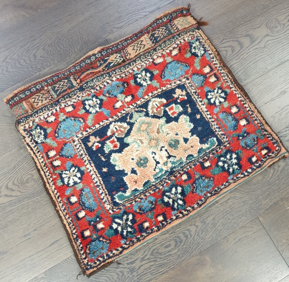 Wonderful old antique decorative Afshar bag - Hakiemie Rug Gallery