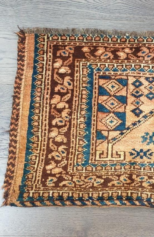 Beautiful old antique Turkmen Ersari - Hakiemie Rug Gallery