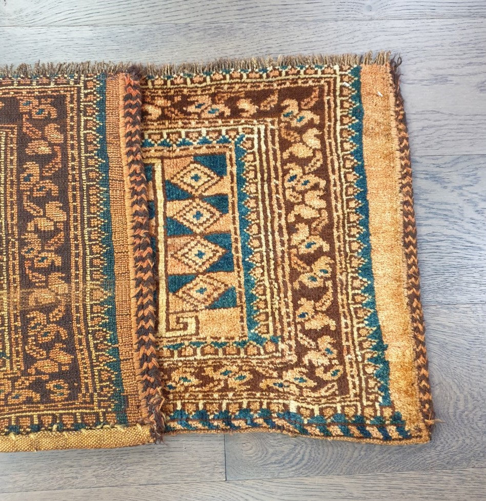 Beautiful old antique Turkmen Ersari - Hakiemie Rug Gallery